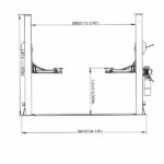 2 post baseplate lifts 7224D