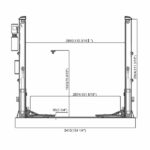 2 post basement lifts 7224E-4.5