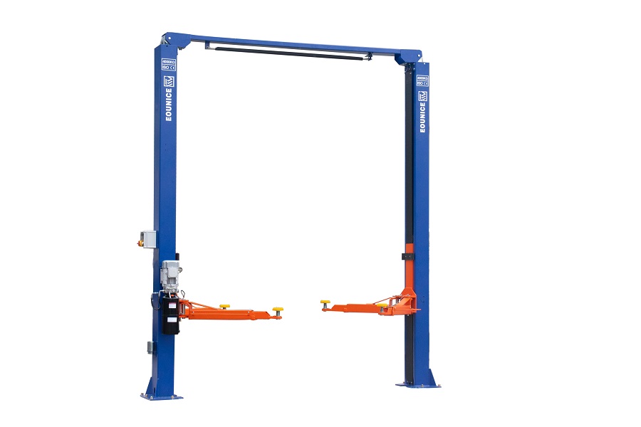 clear floor two post lift 7214zk