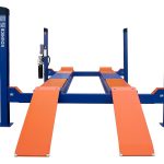 four wheel alignment four post lift