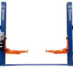 two post base plate lift