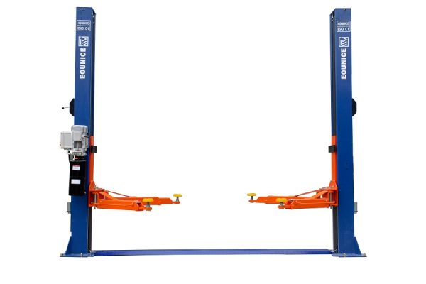 two post base plate lift