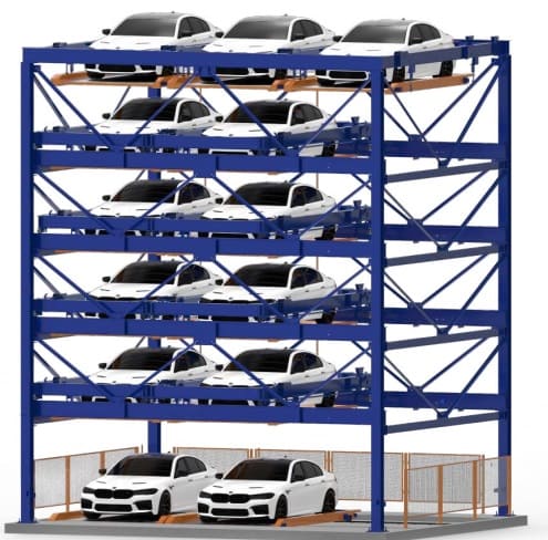Six Layer Parking System