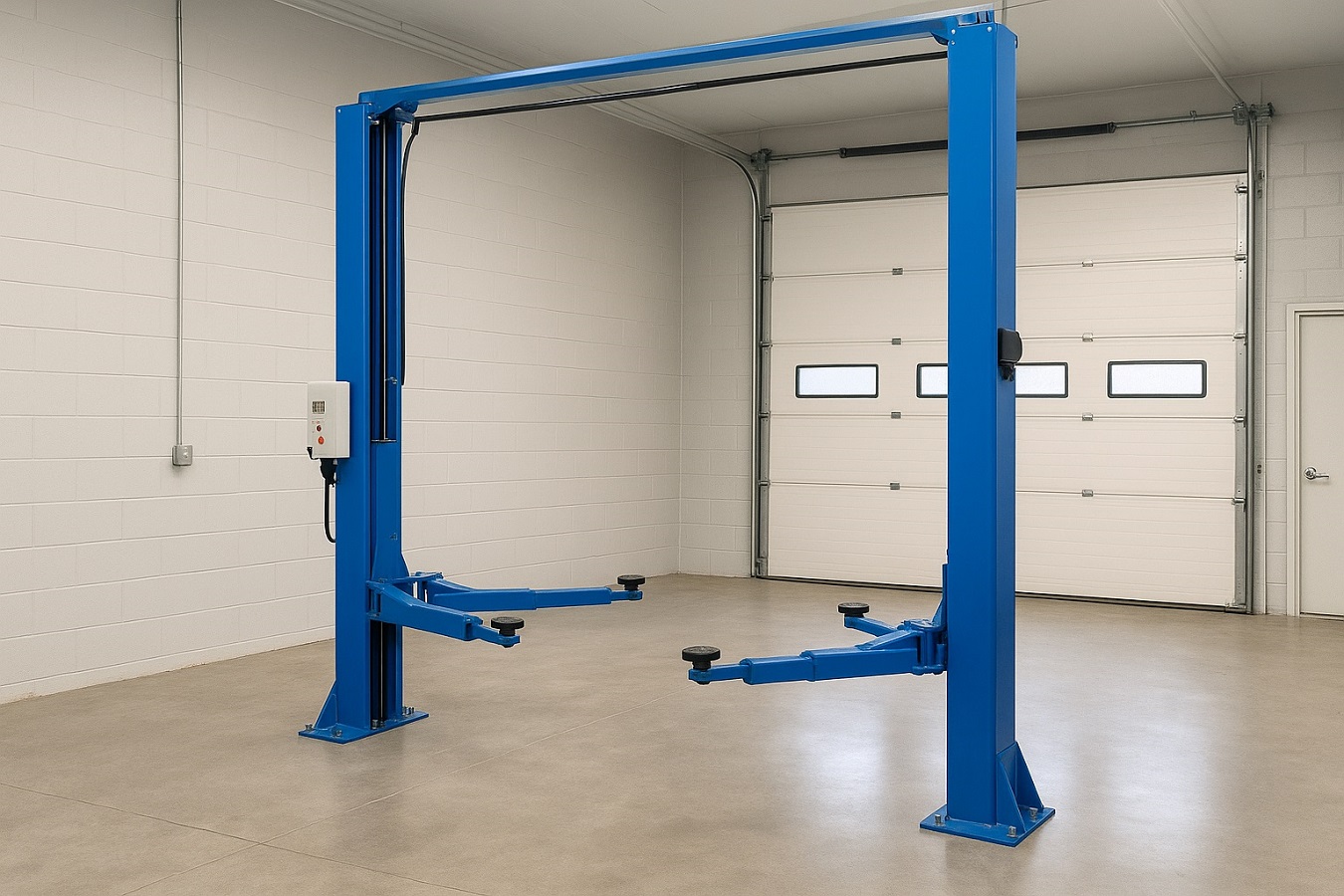 two post automotive lift guide