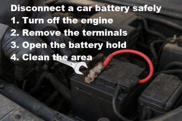 Disconnect a Car Battery Safely